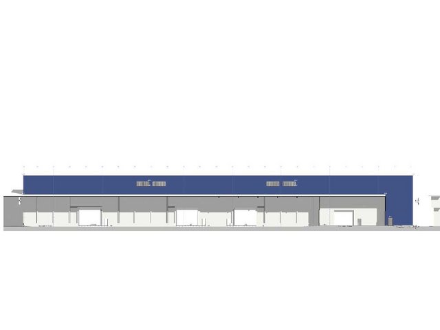 Ein Lager aus Holz für Holz: Bei den drei neuen Hallen kamen insgesamt 1300 Kubikmeter vom nachwachsenden Baustoff zum Einsatz.
