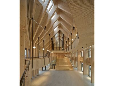 Architektur zum Gesunden